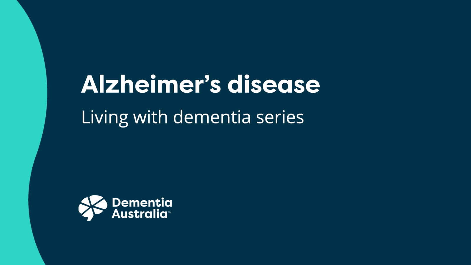 Alzheimers disease - Video Thumbnail